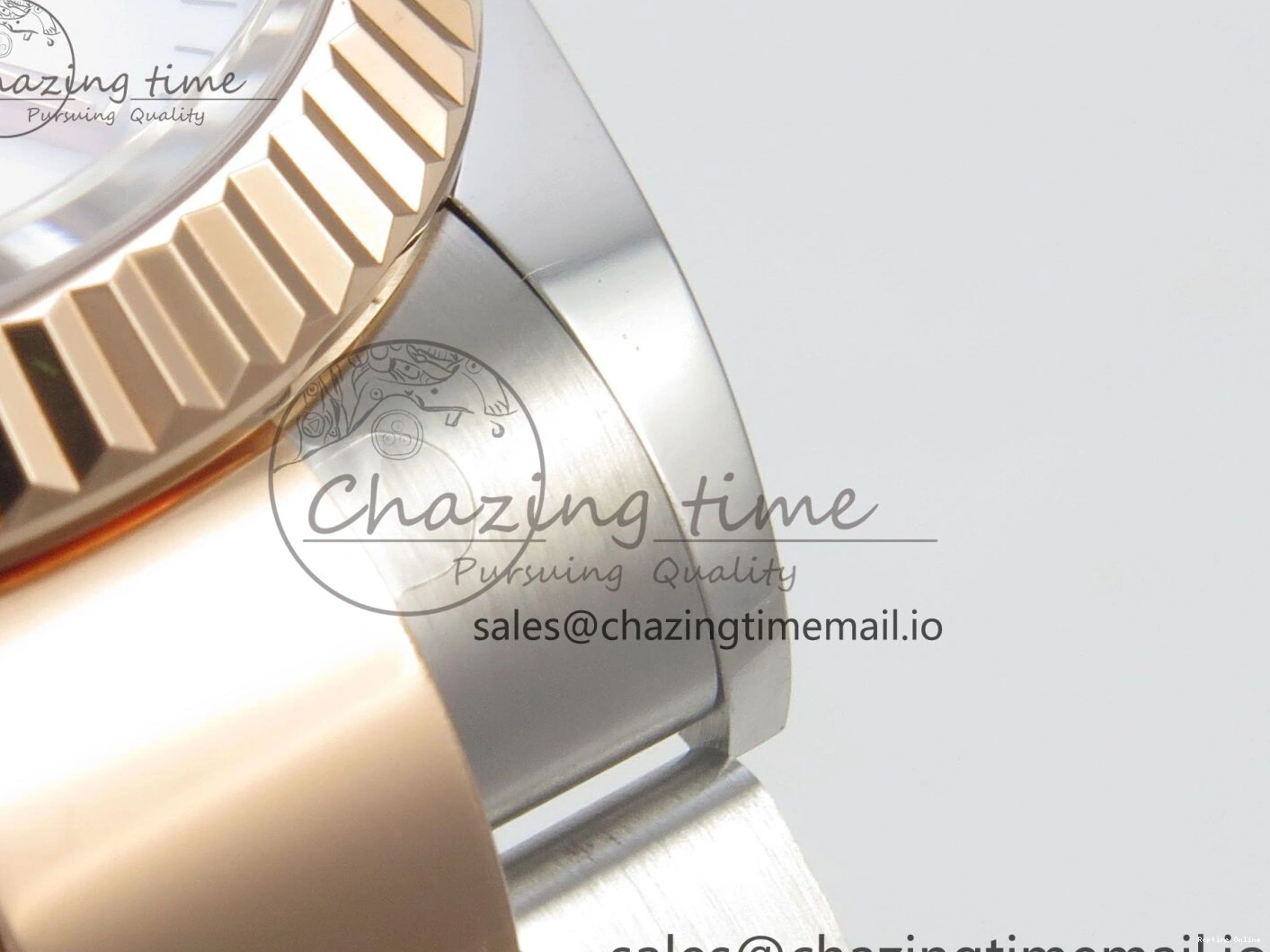 0415 DateJust 36 SS RG ARF 1:1 Best Edition 904L Steel White Stick Dial on Oyster Bracelet SH FashionForward 84